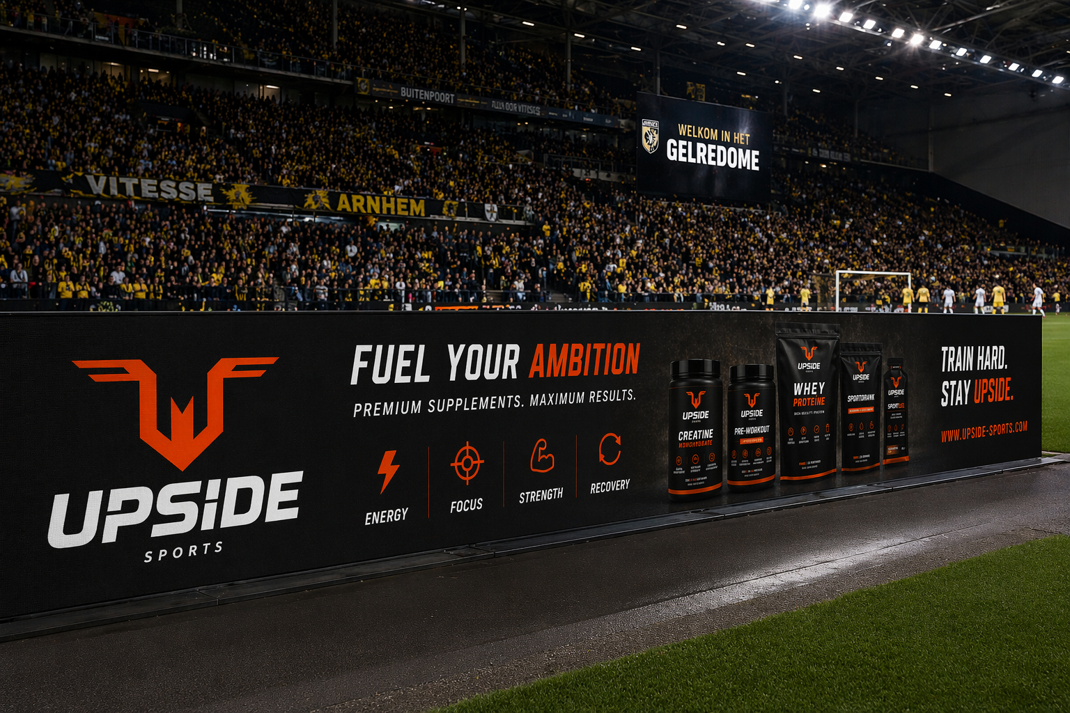 Upside Sports stadium branding