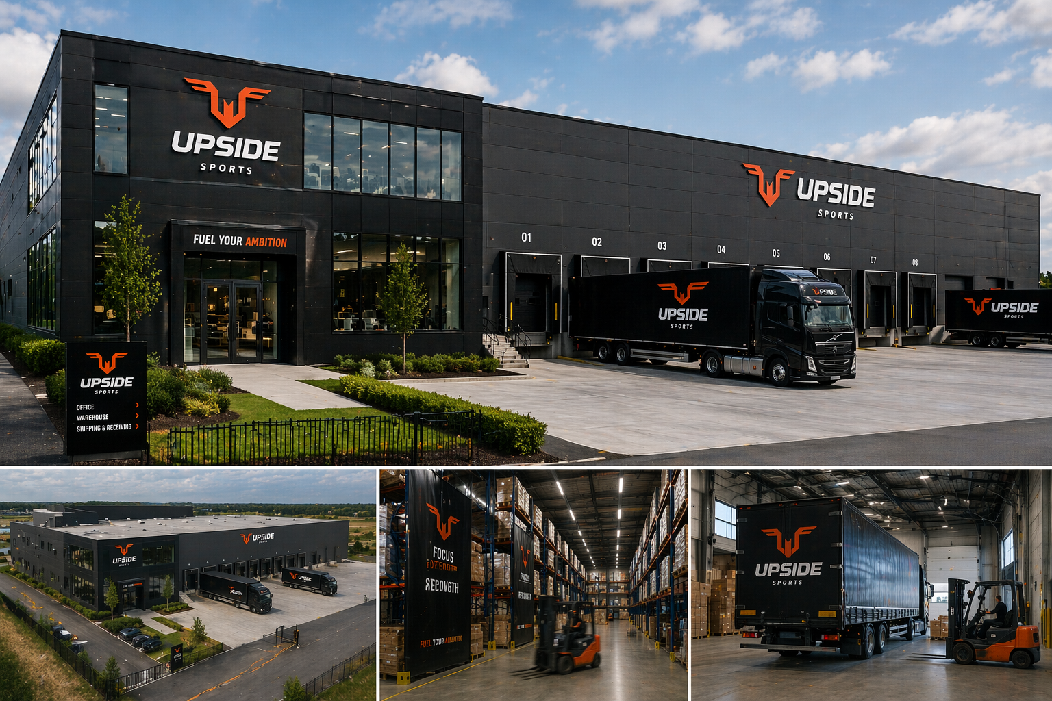 Upside Sports warehouse