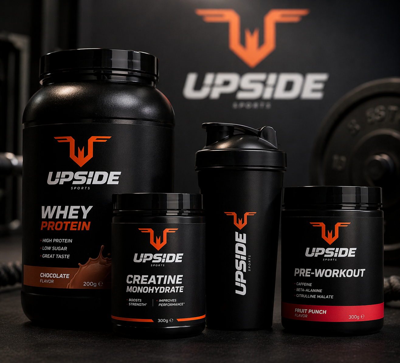 Upside Sports product line-up